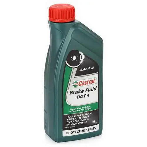 Тормозная жидкость Castrol Brake Fluid DOT4, 1 литр